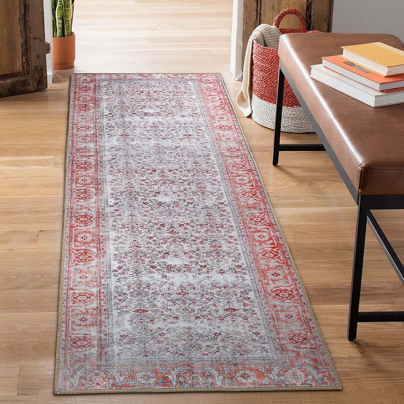 SUPERIOR Uma Medallion Bohemian Area Rug