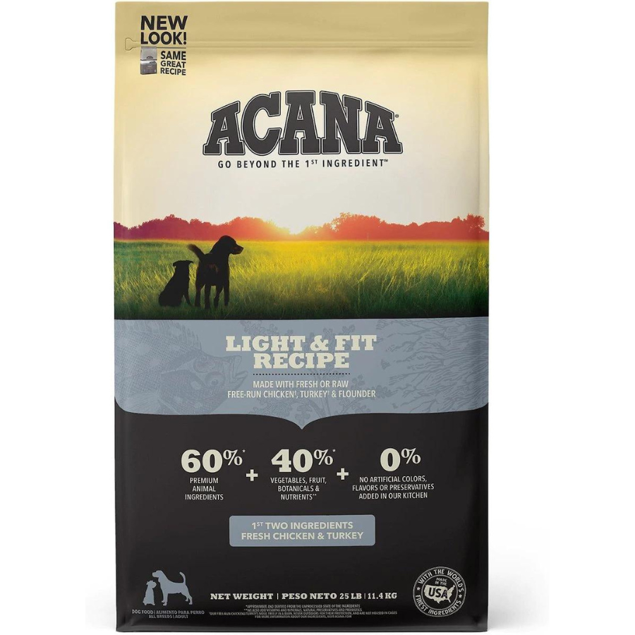 Acana Heritage Light and Fit Grain-Free Dog Food | Mutts and Co.