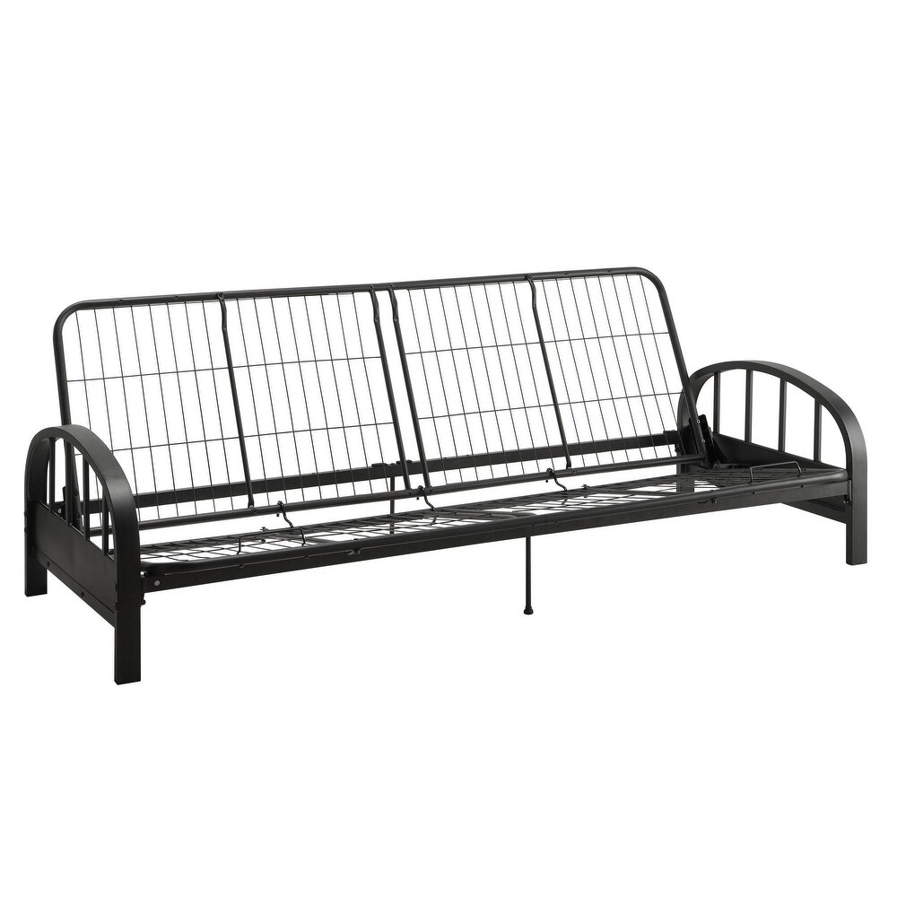 DHP Aiden Black Futon Frame