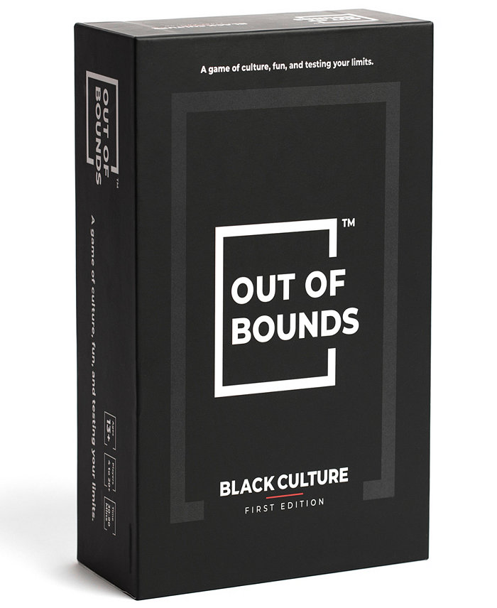 Out of Bounds First Edition - Black Culture