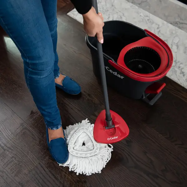 O-Cedar Easy Wring Spin Mop and Bucket