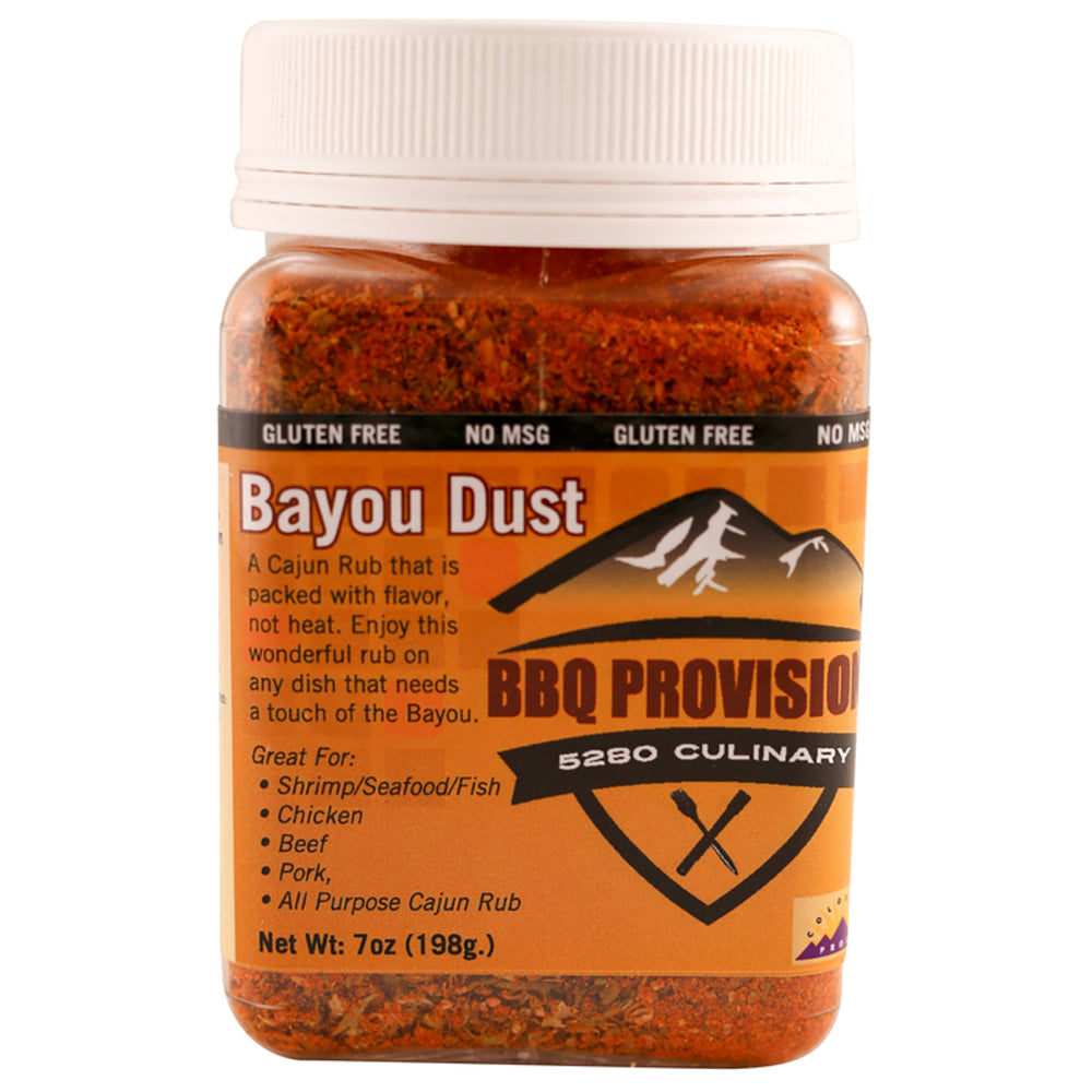 BBQ RUB BAYOU DUST 7OZ