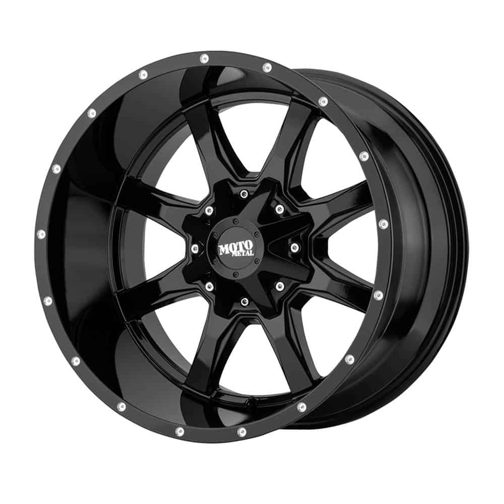 Moto Metal MO970 MO970 24X14 6X135/5.5 G-BLK MILL LP -76MM