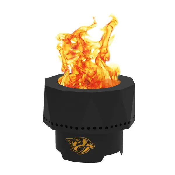 Blue Sky Nashville Predators Ridge Smokeless Fire Pit