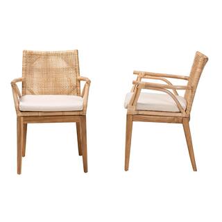 bali  pari Storsel Natural Brown Dining Chair (Set of 2) 232-2P-13251-HD