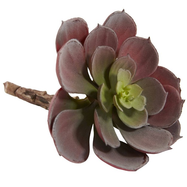 Nearly Natural 6-in Artificial Echeveria Succulent (set Of 12)