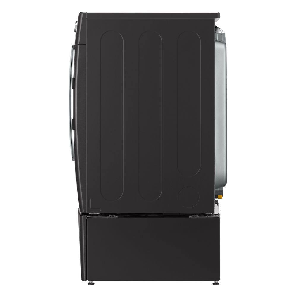 LG 29 in. Laundry Pedestal with Storage Drawer for Washers and Dryers in Black Steel WDP5B