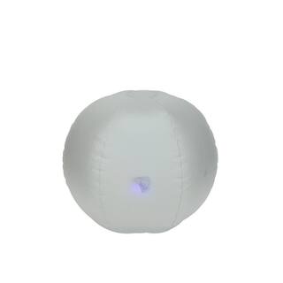 Pool Central 16.5 in. LED Lighted Inflatable Beach Ball Swimming Pool Toy 32557592