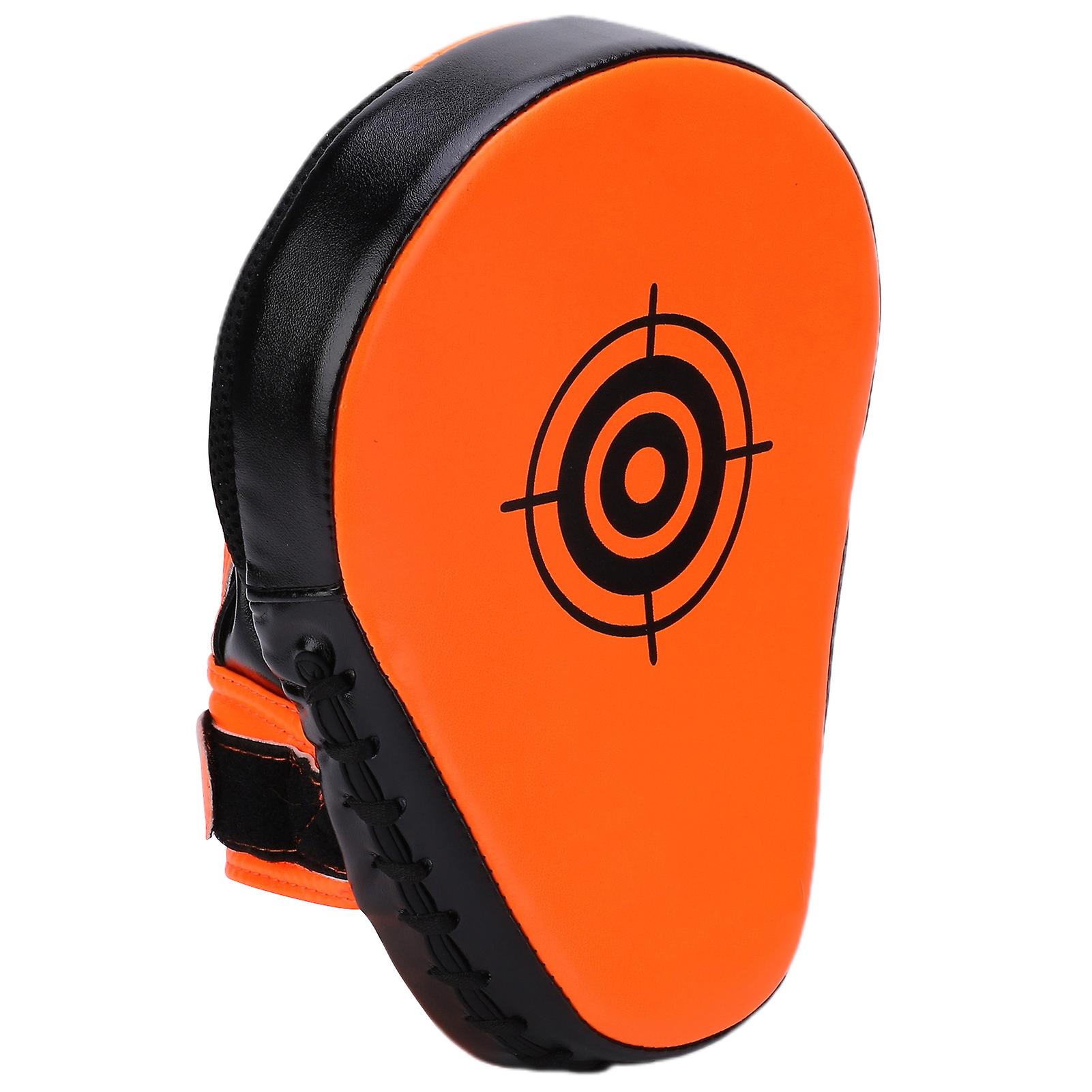 Boxing Hand Target Pads For Kickboxing Kicking Punching Athletes Training Tool For Muay Thaifluorescent Orange