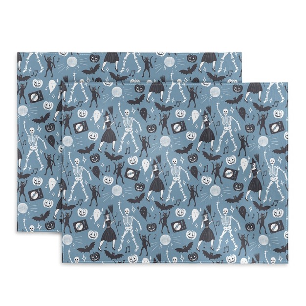 Julia Madoka Halloween Night Fever Placemats Society6