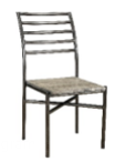 ARREY IRON DINING CHAIR