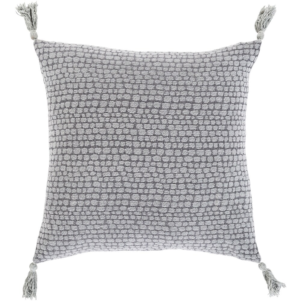 Artistic Weavers Mauro Jacquard Pebble Cotton Throw Pillow