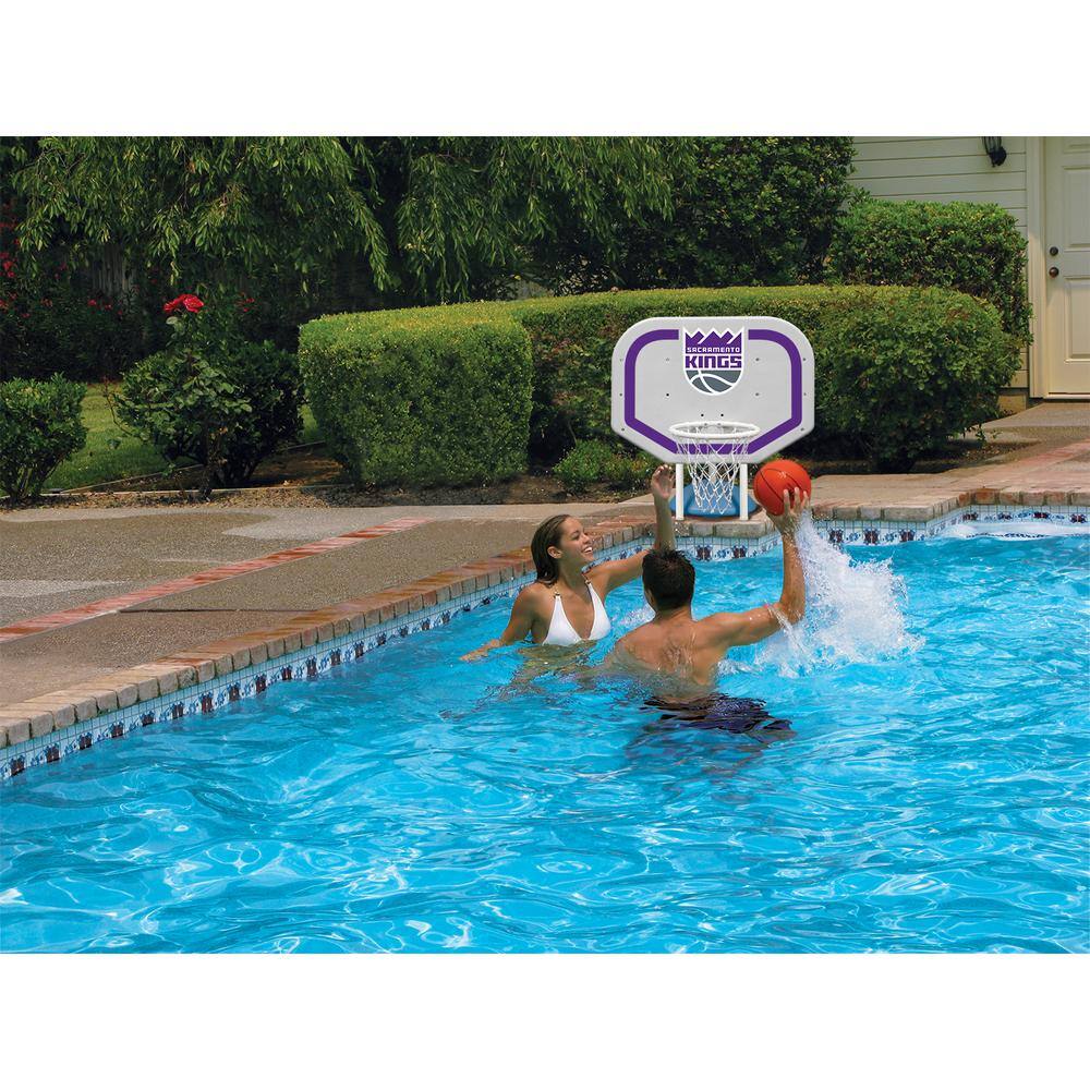 Poolmaster Sacramento NBA Pro Rebounder Swimming Pool Basketball Game 72957