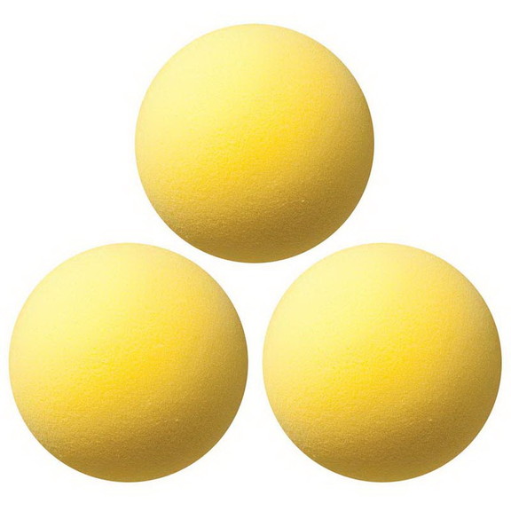 Champion Sports CHSRD7 3 Foam Ball 7In   Yellow (3...