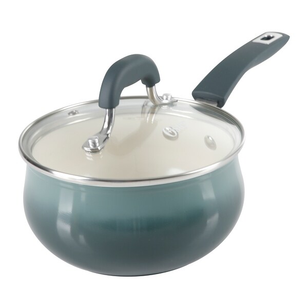 Wright Park 8-Piece Gradient Grey Aluminum Non-Stick Belly S