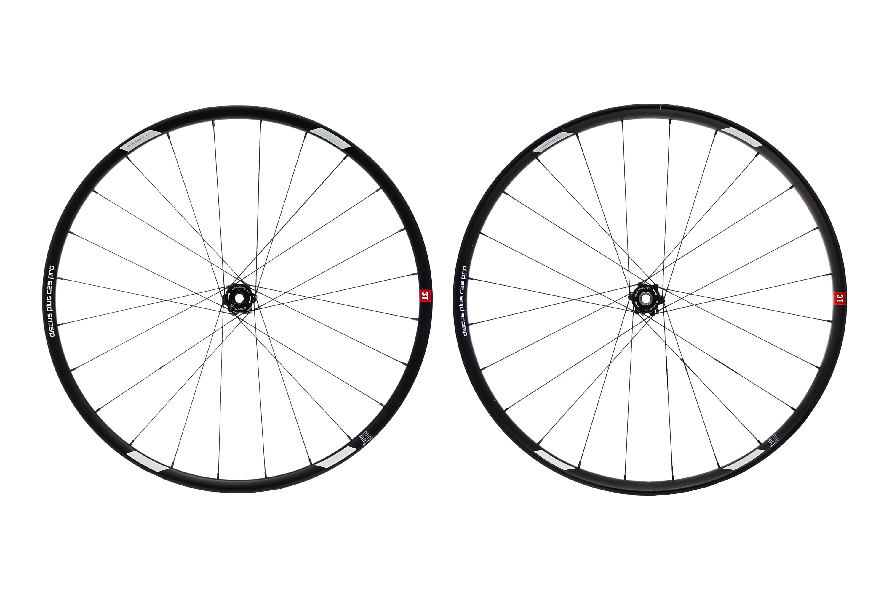 3T Discus Plus C25 Pro Carbon Tubeless 650b Wheelset