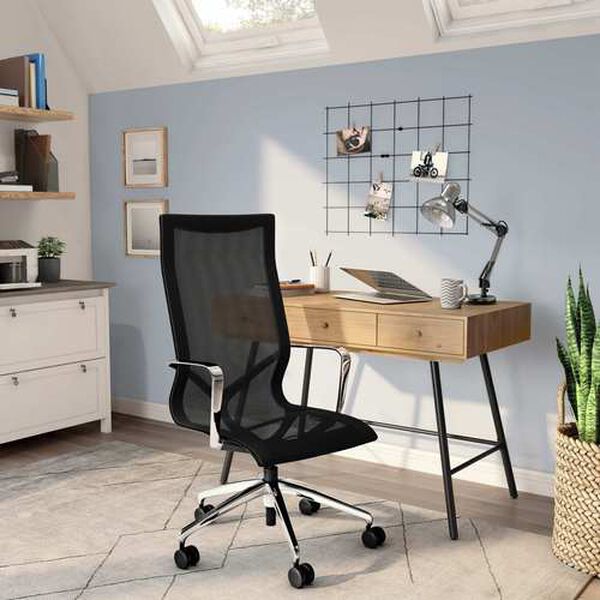 Tertu Black High Back Office Chair