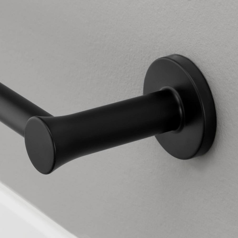 Glacier Bay Lucien 18 in. Towel Bar in Matte Black BTH-018-107