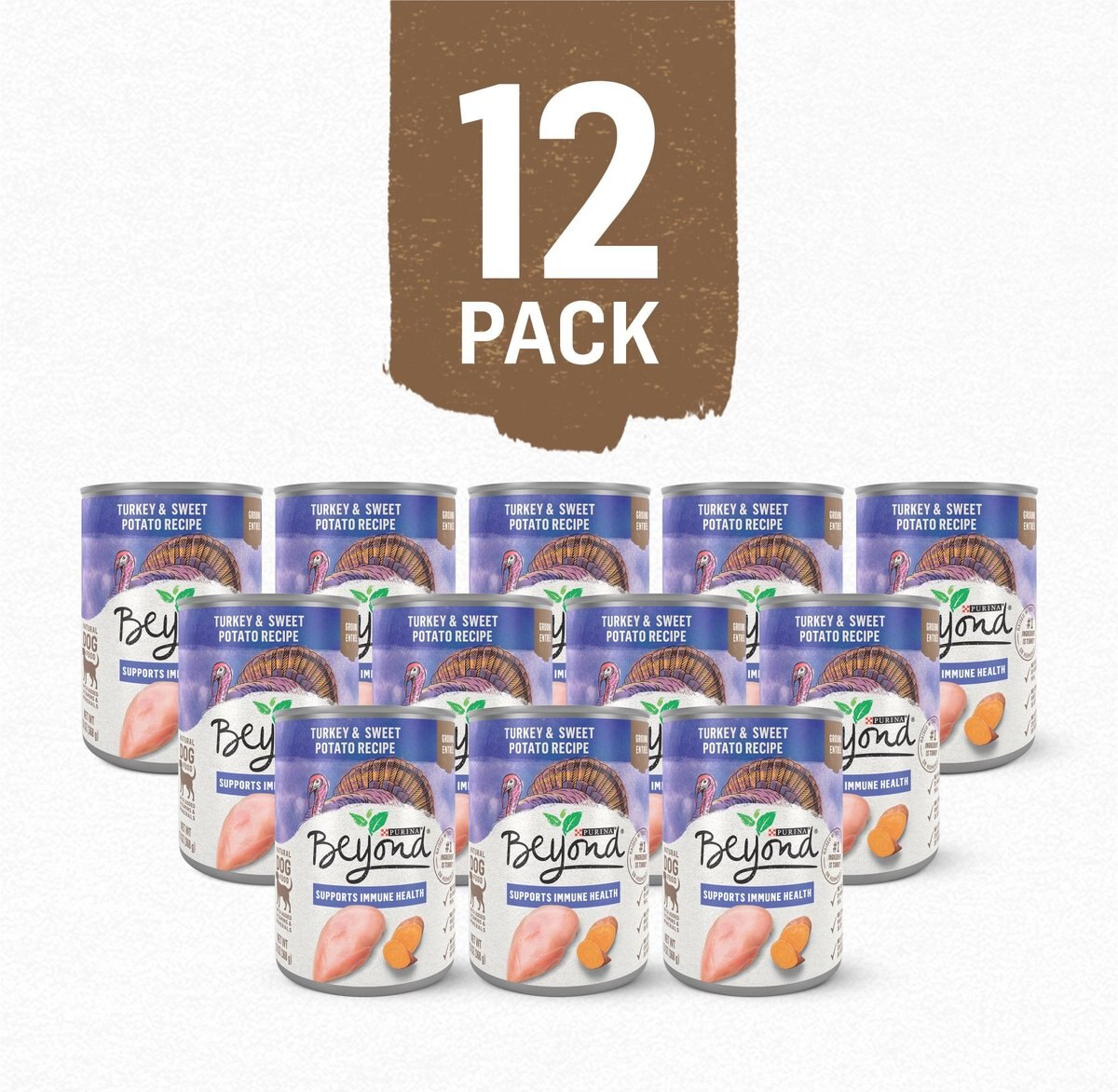 Purina Beyond Grain-Free Turkey and Sweet Potato Recipe Ground Entree Canned Dog Food