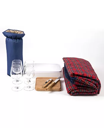 Picnic Time Red Highlander Picnic Basket