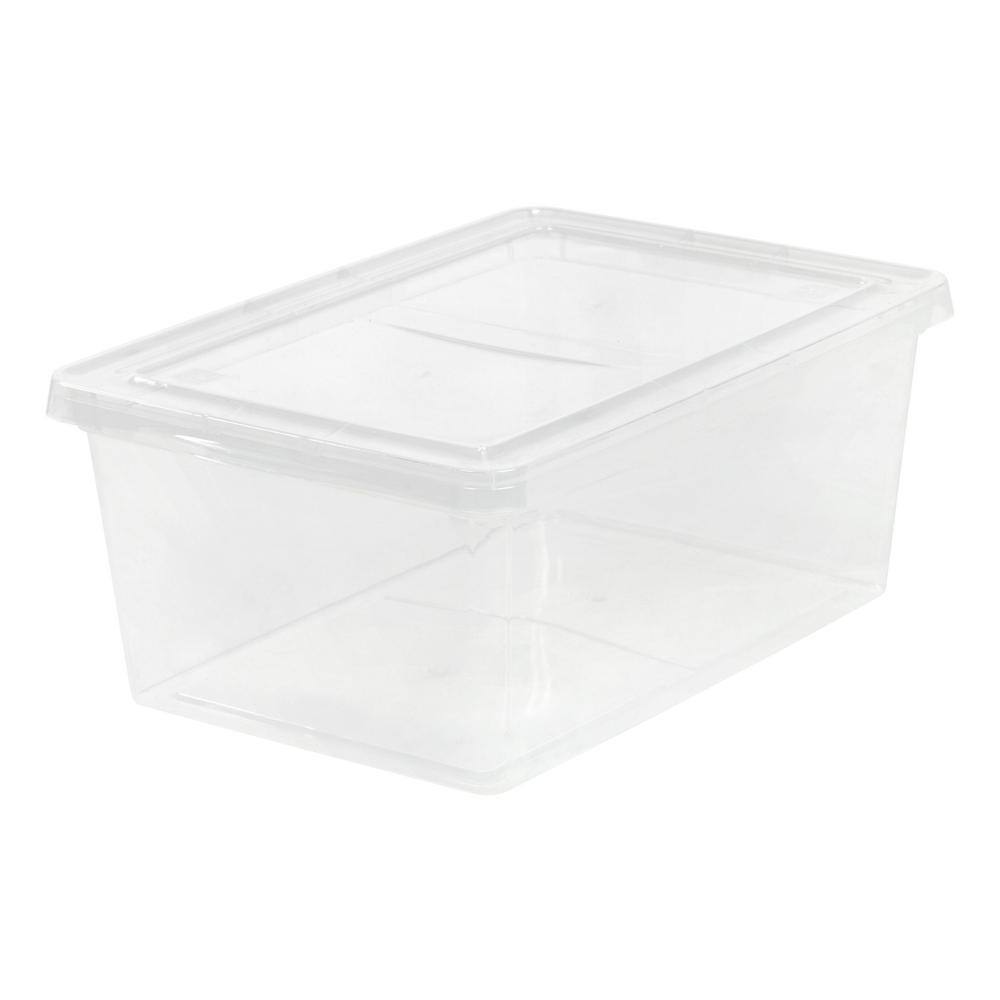 IRIS 17-Qt. Storage Box in Clear 200410