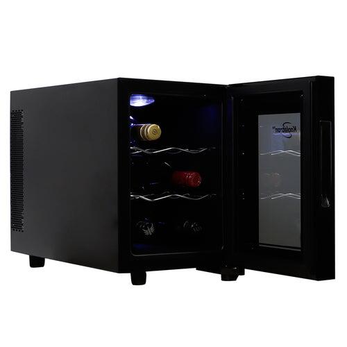 Koolatron WC06 12 Inch Black Wine Cooler