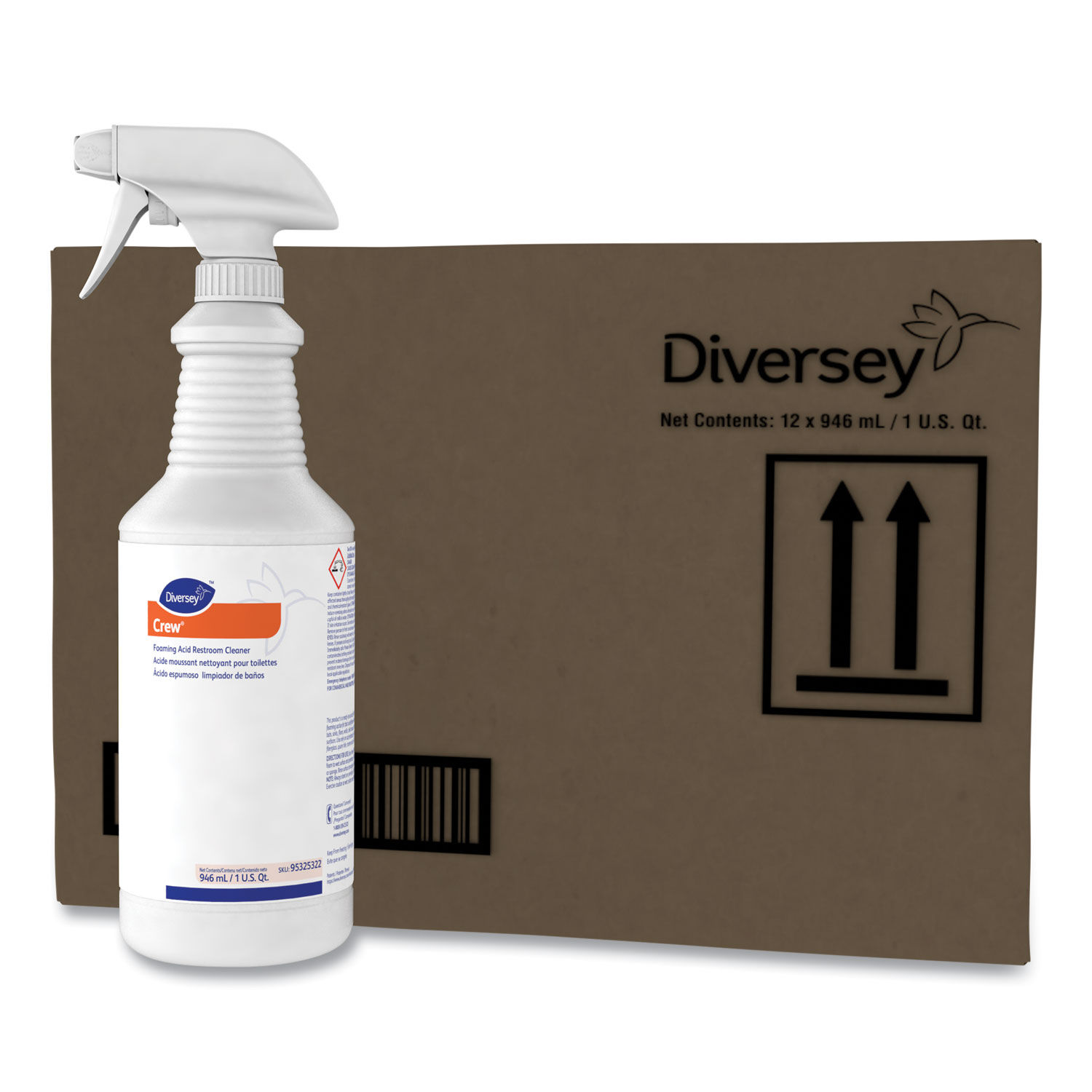 Foaming Acid Restroom Cleaner by Diverseyandtrade; DVO95325322