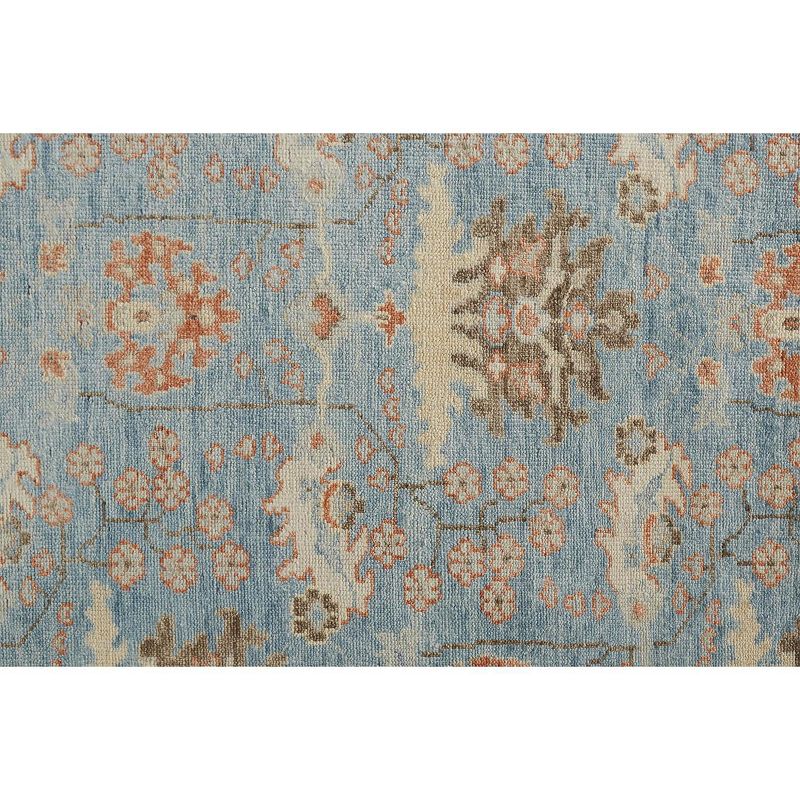 Weave and Wander Bennet Luxury Ornamental Floral Wool Rug