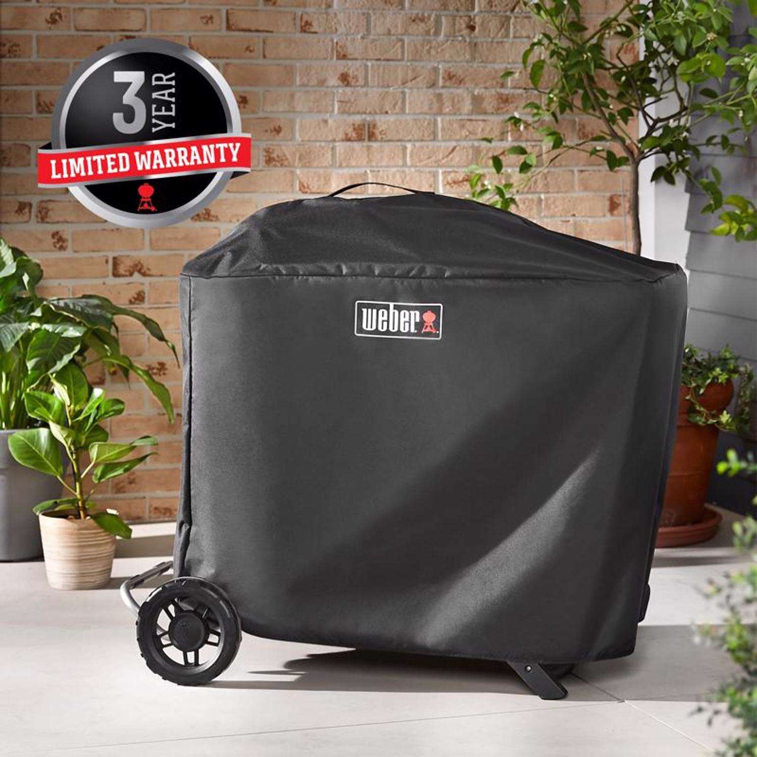 Weber Black Grill Cover For Weber Traveler