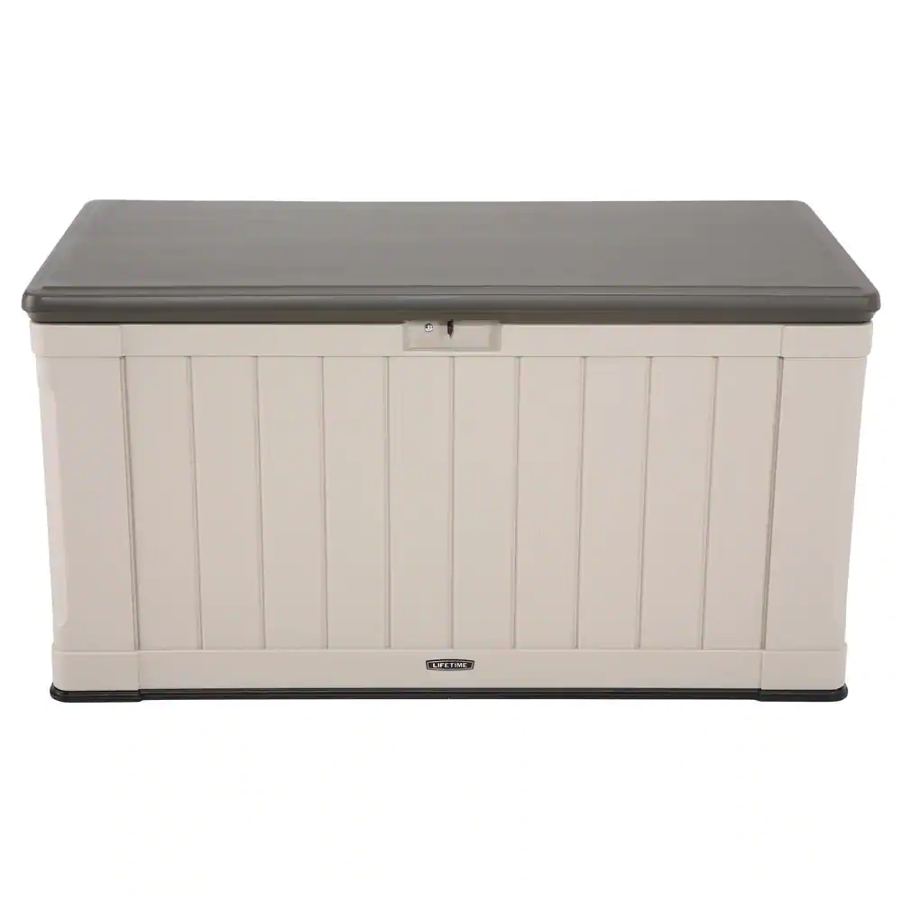 Lifetime 60186 116 Gal. Heavy-Duty Outdoor Storage Deck Box