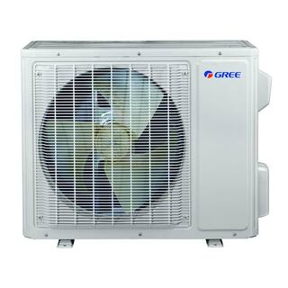 GREE Gen3 Smart Home Dual-Zone 18000 BTU 1.5 Ton Ductless Mini Split Air Conditioner with Heat Inverter Remote - 208-230-V MULTI18VIR200HP