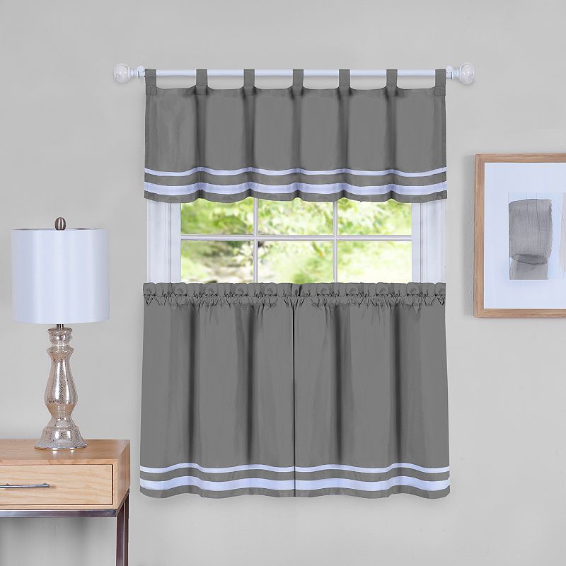 Achim Dakota Tier Pair and Valance Set