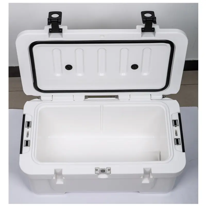 Custom hard cooler box outdoor large capacity coolers box refrigeration Hiking Fishing Camping hard cooler