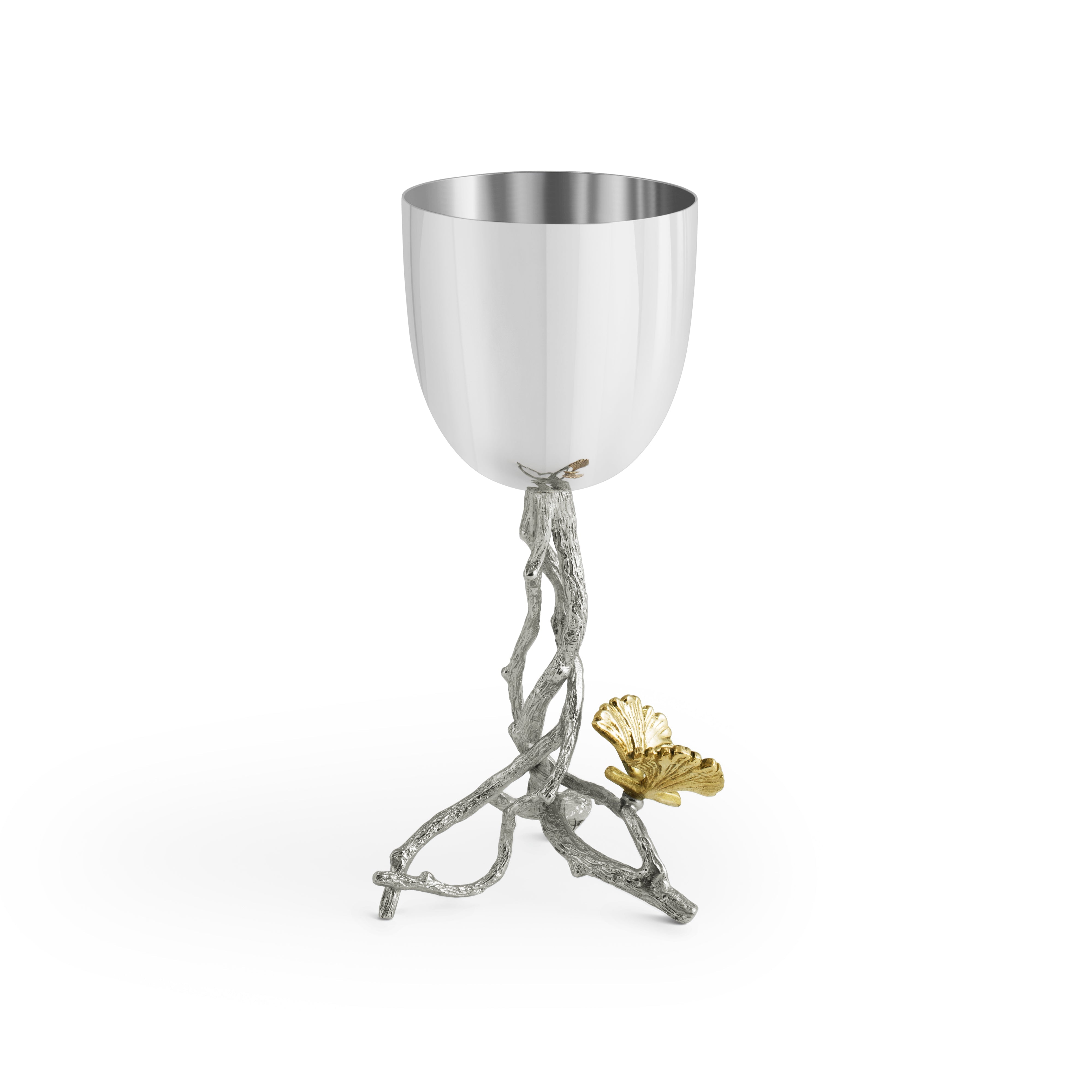 Butterfly Ginkgo Luxe Kiddush Cup