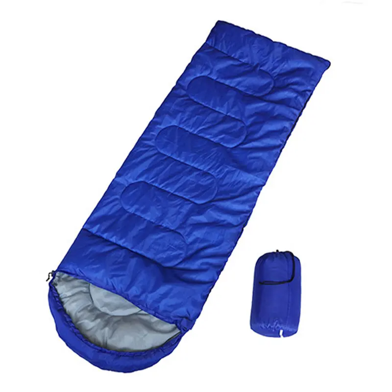 Outdoor Cold Weather Keep Warm Adult Envelope Sleeping Bag For Camping Hiking