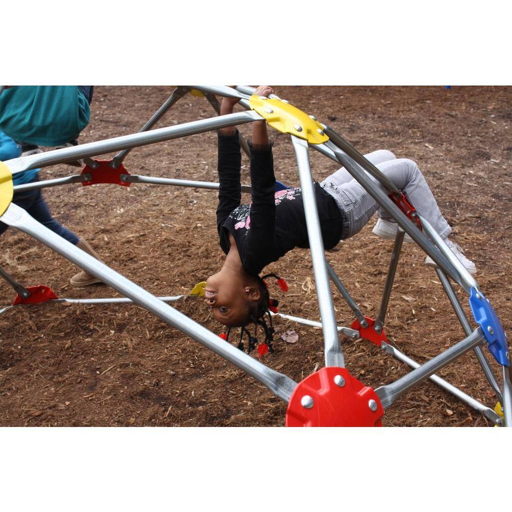 Ultra Play UPlay Today Commercial Geo Dome Climber with Multi Color Powder Coated Connectors PMOON