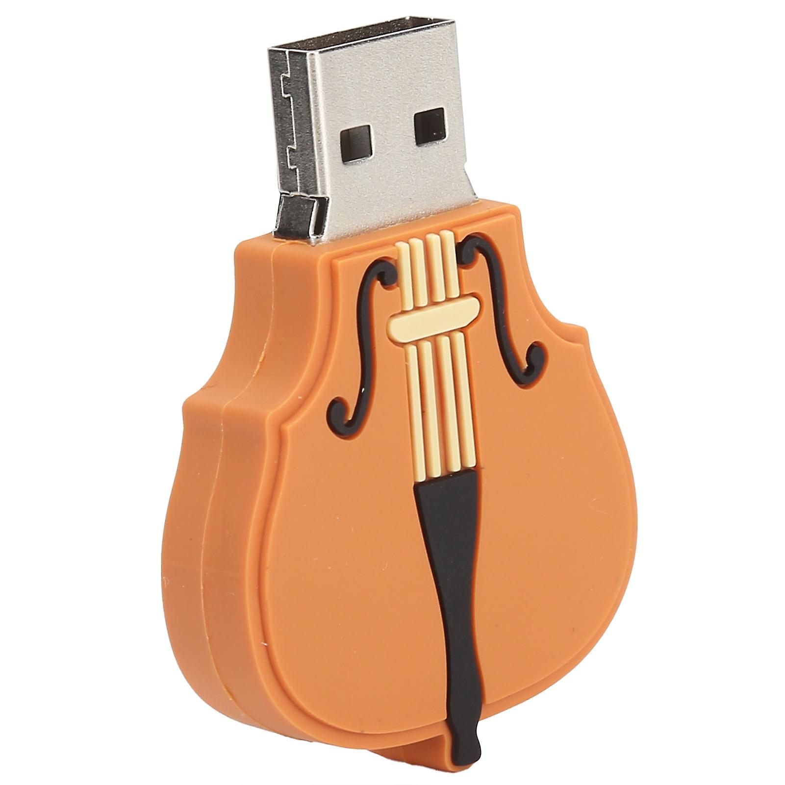 Violin Modeling Usb Stick Lovely Home Office Usb Flash Drive For Music Data Storage16gb