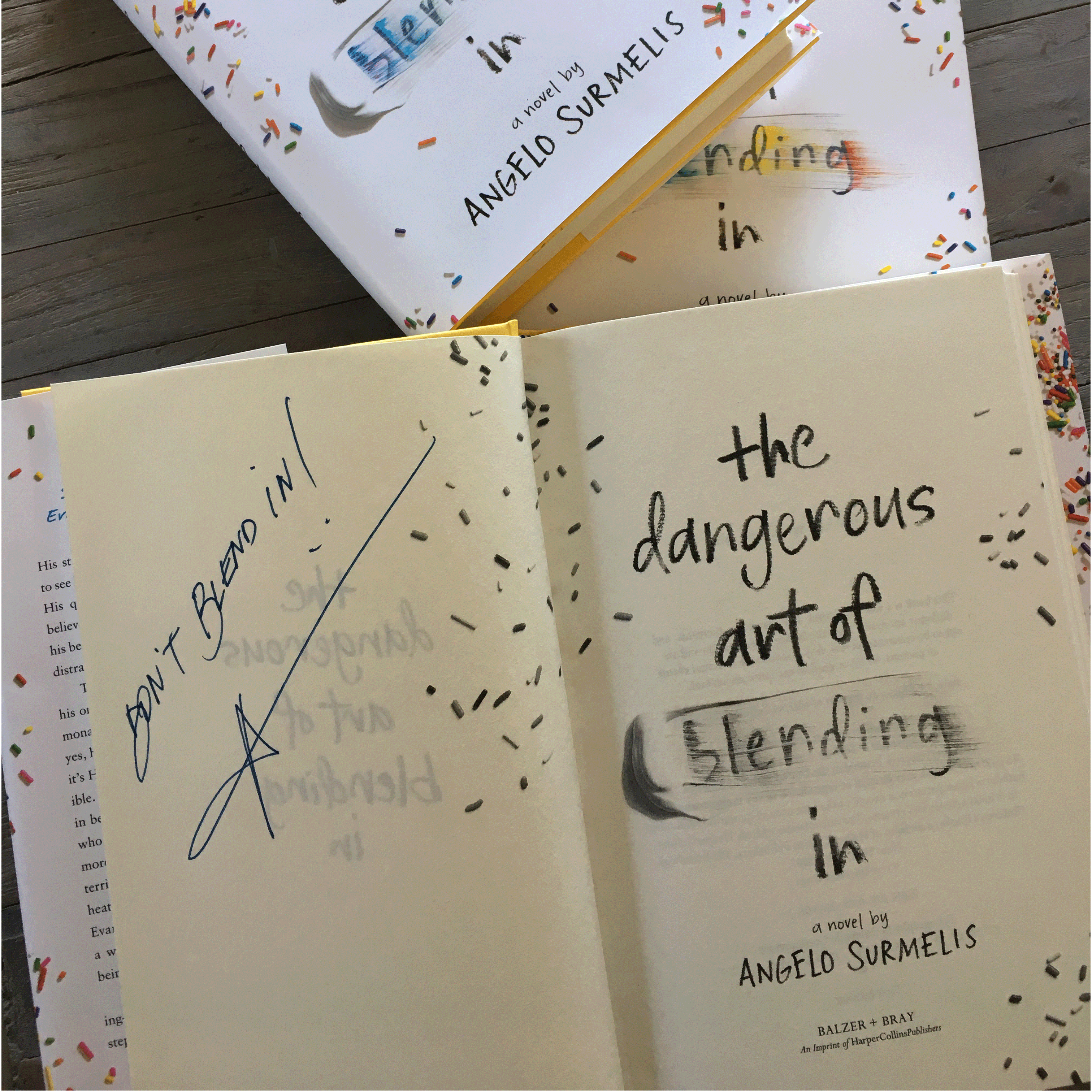 The Dangerous Art of Blending In (signed copy)