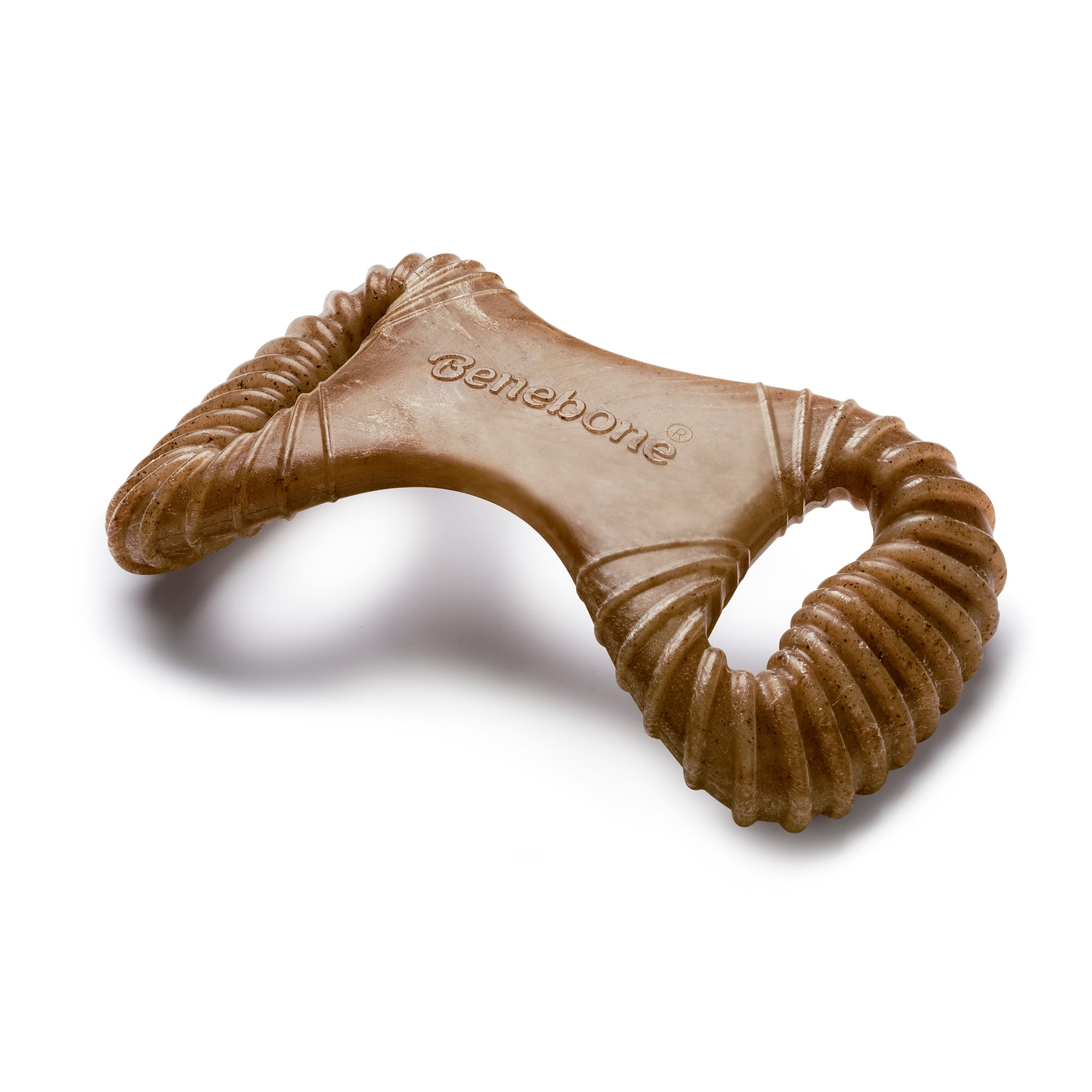 BENEBONE Bacon Flavored Dental Chew Toy， Small