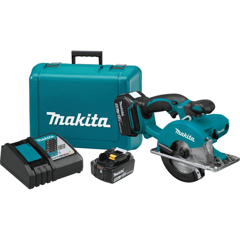 18V LXT Lithium-Ion Cordless 5-3/8 In. Metal Cutting Saw Kit (5.0Ah)