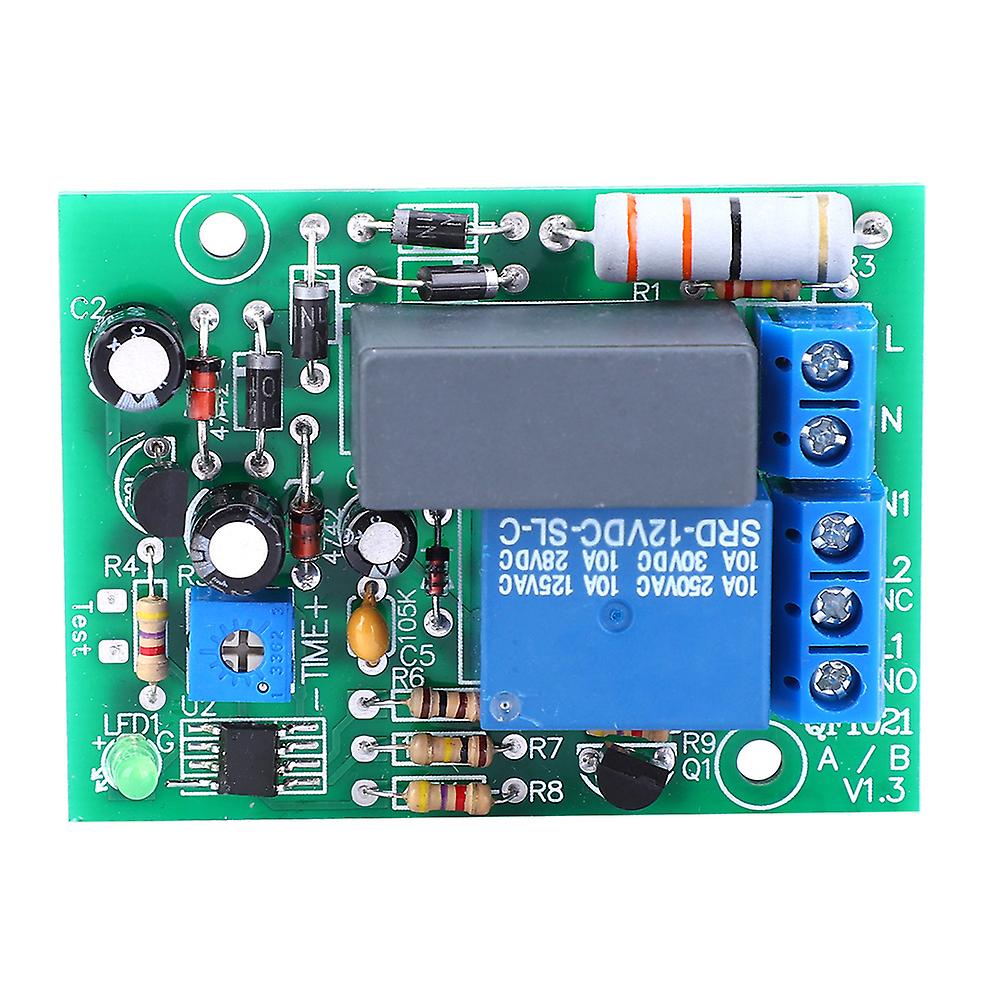 Ac 220v Delay Power On Module Timer Relay Switch For Electric Appliance Protection