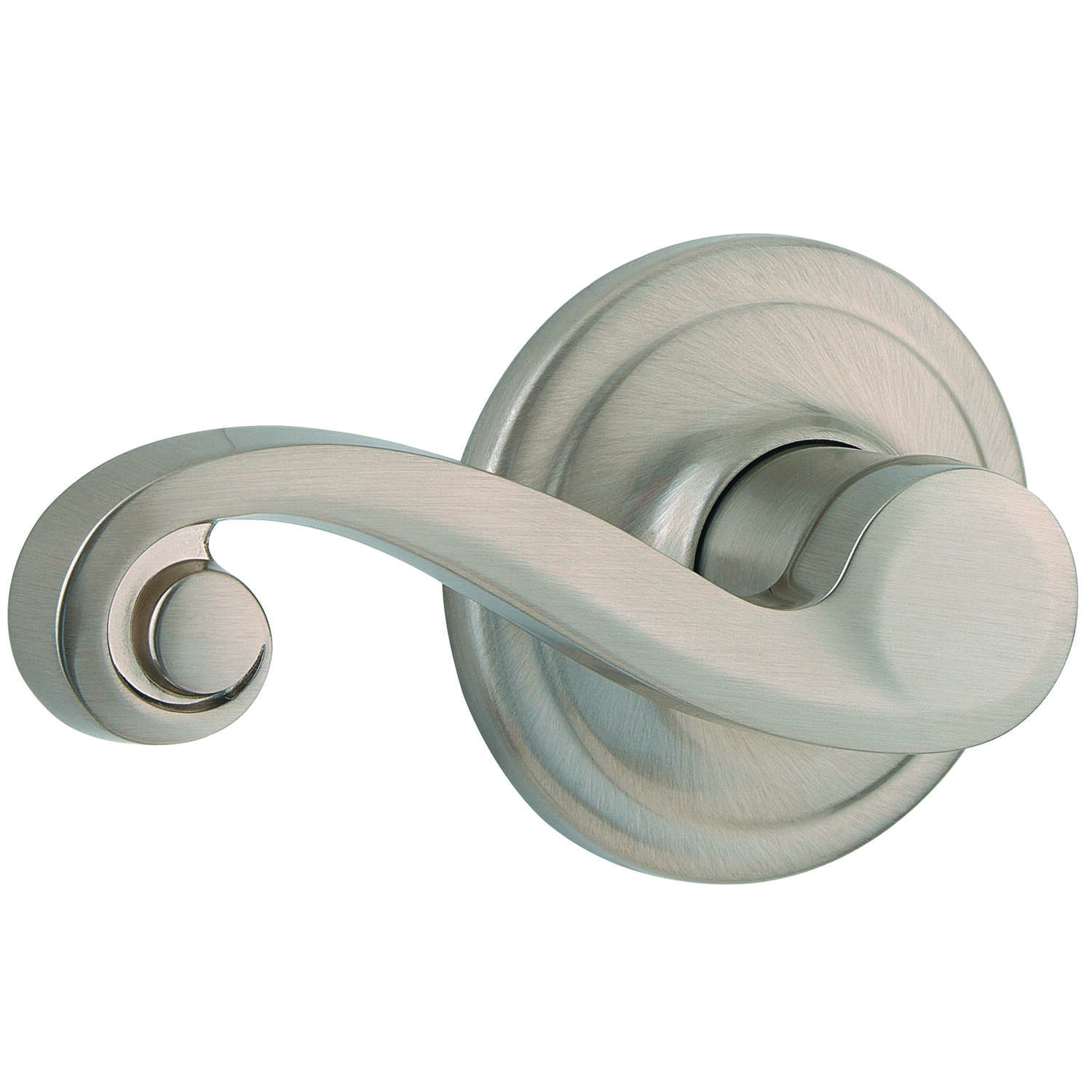 Kwikset Lido Satin Nickel Passage Lockset 1-3/4 in.