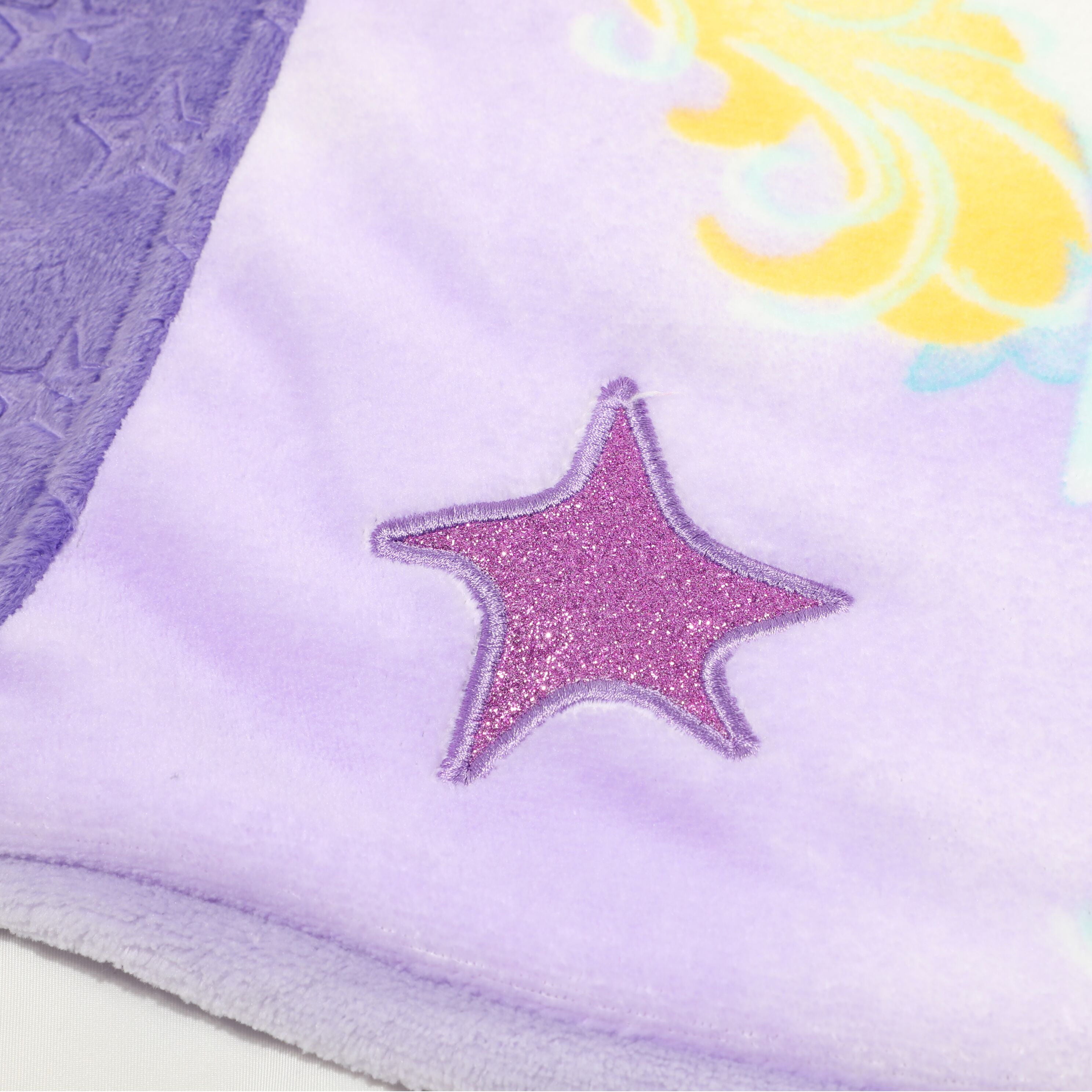 Unicorn Blankie Tail for Kids by Your Zone， Pink and Purple