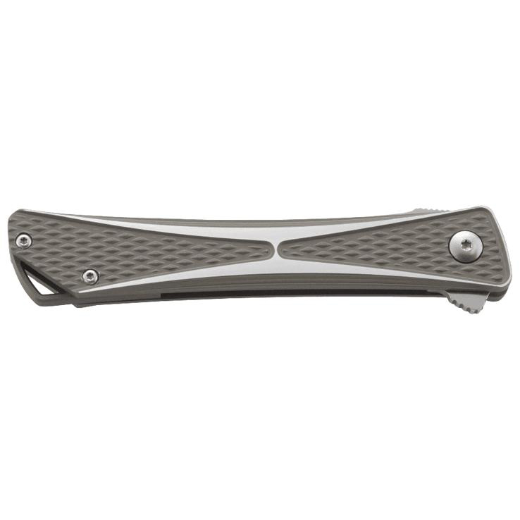 CRKT Crossbones EDC 3.5 inch Folding Knife  Gray