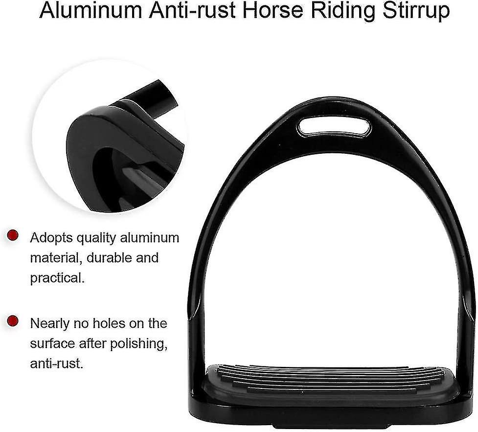 Aluminum Stirrup， Colorful Horse Riding Stirrup Anti-rust Lightweight Equestrian Stirrup