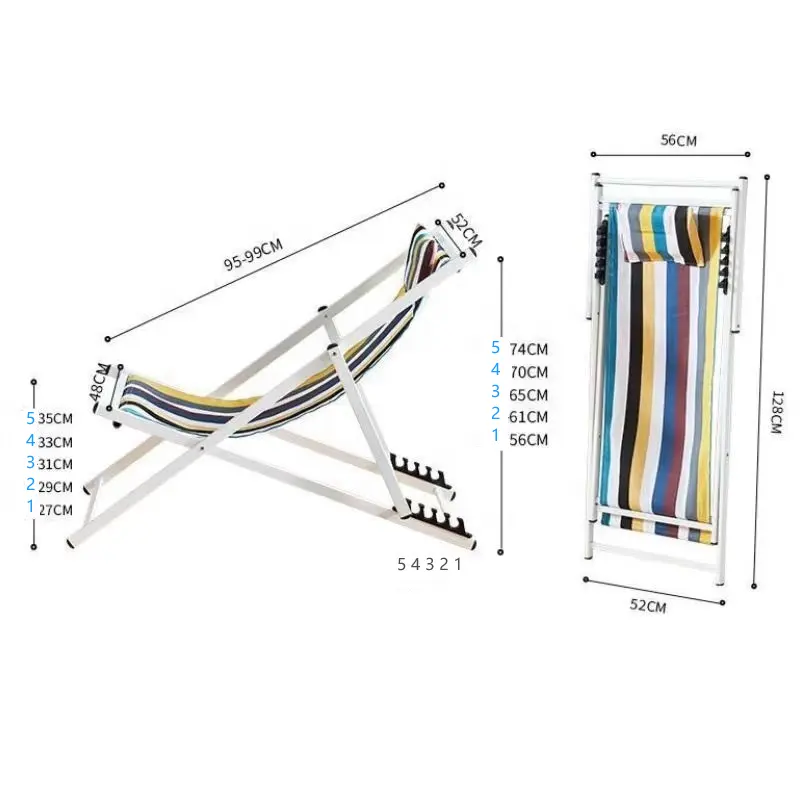 Camping accessories Oxford Chair Beach surfing chair outdoor furniture chair portable for outdoor hiking