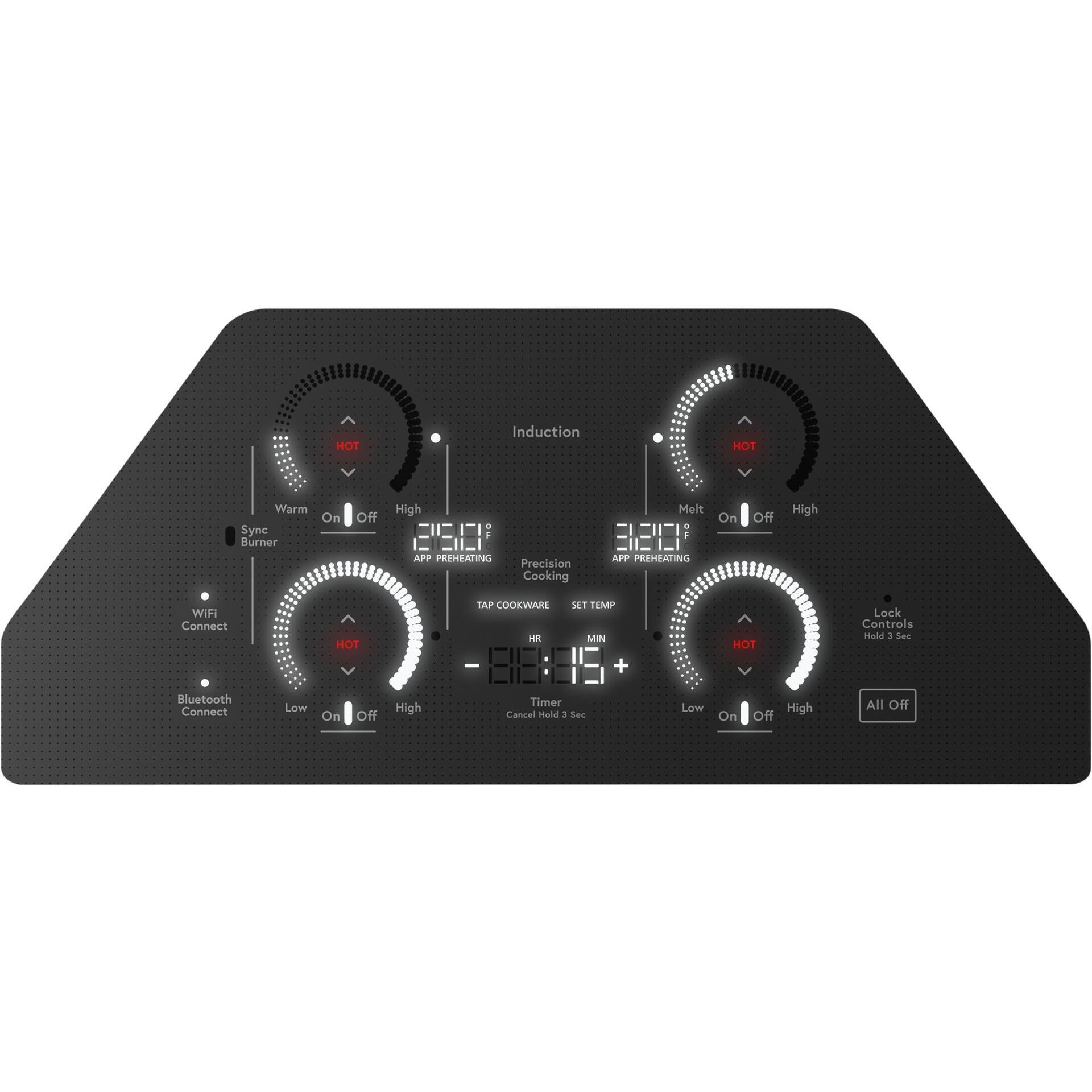 Caf¨¦ 30-inch Built-in Induction Cooktop with Wi-Fi CHP90301TBB