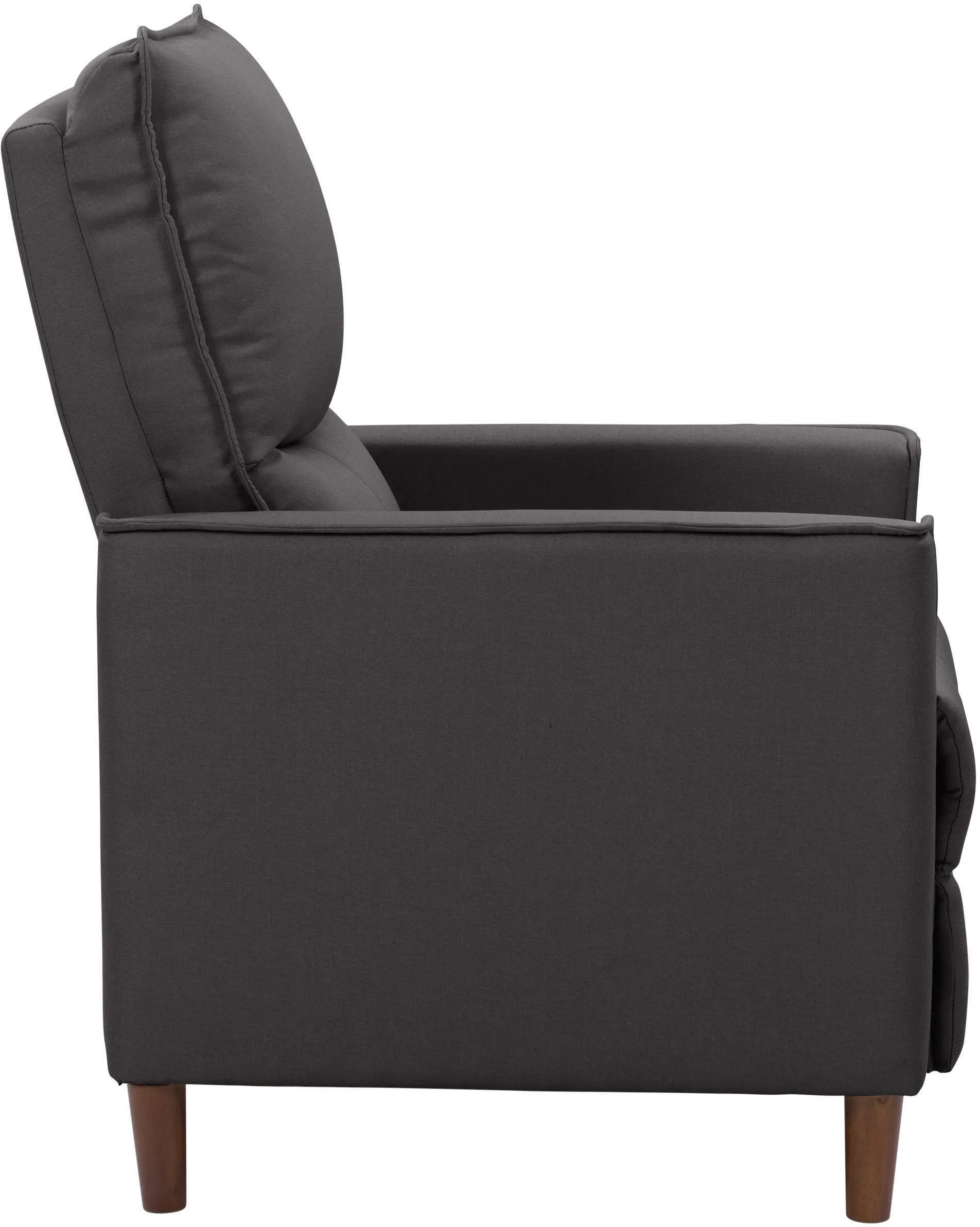 Alder Dark Gray Manual Recliner