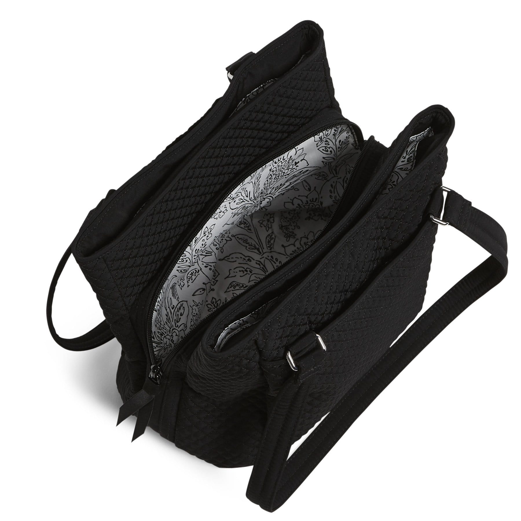 Multi-Compartment Shoulder Bag