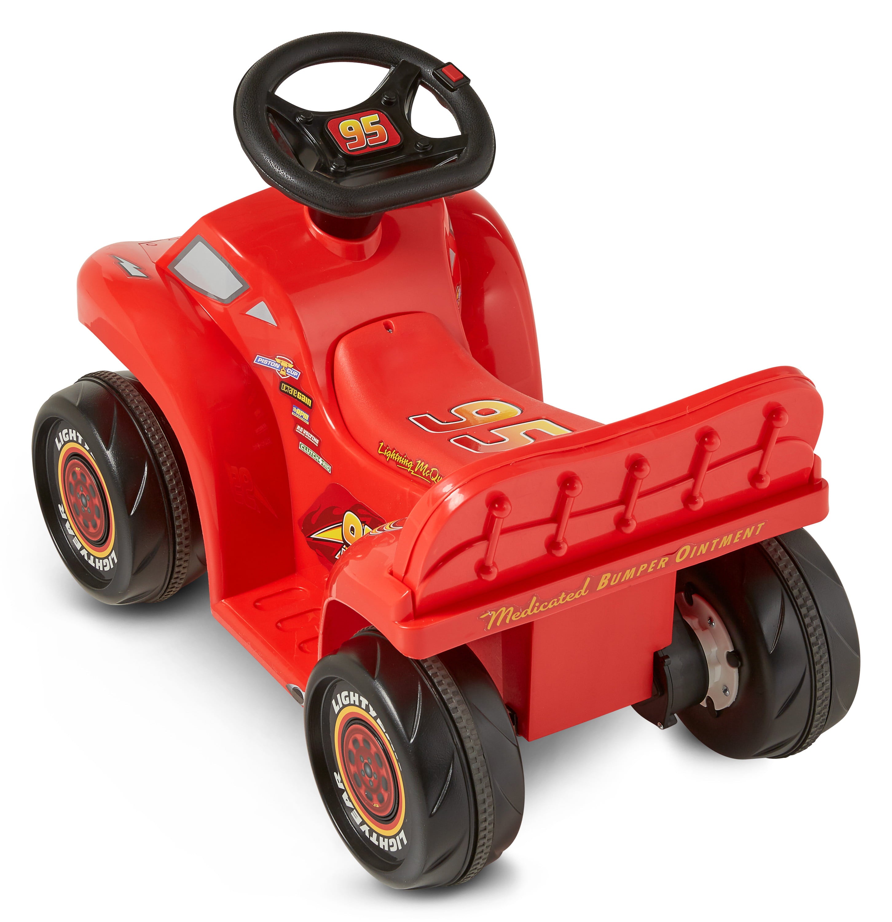 Disney Pixar's Cars 3: McQueen Ride-On Toy by Kid Trax, ages 18 - 30 months